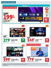 Promos Télévision dans le catalogue "LES TOPS" de Auchan Hypermarché Télévision en promo dans le catalogue Auchan Hypermarché à la page 32