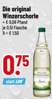 Winzerschorle bei Trinkgut im Prospekt "" für 0,75 €