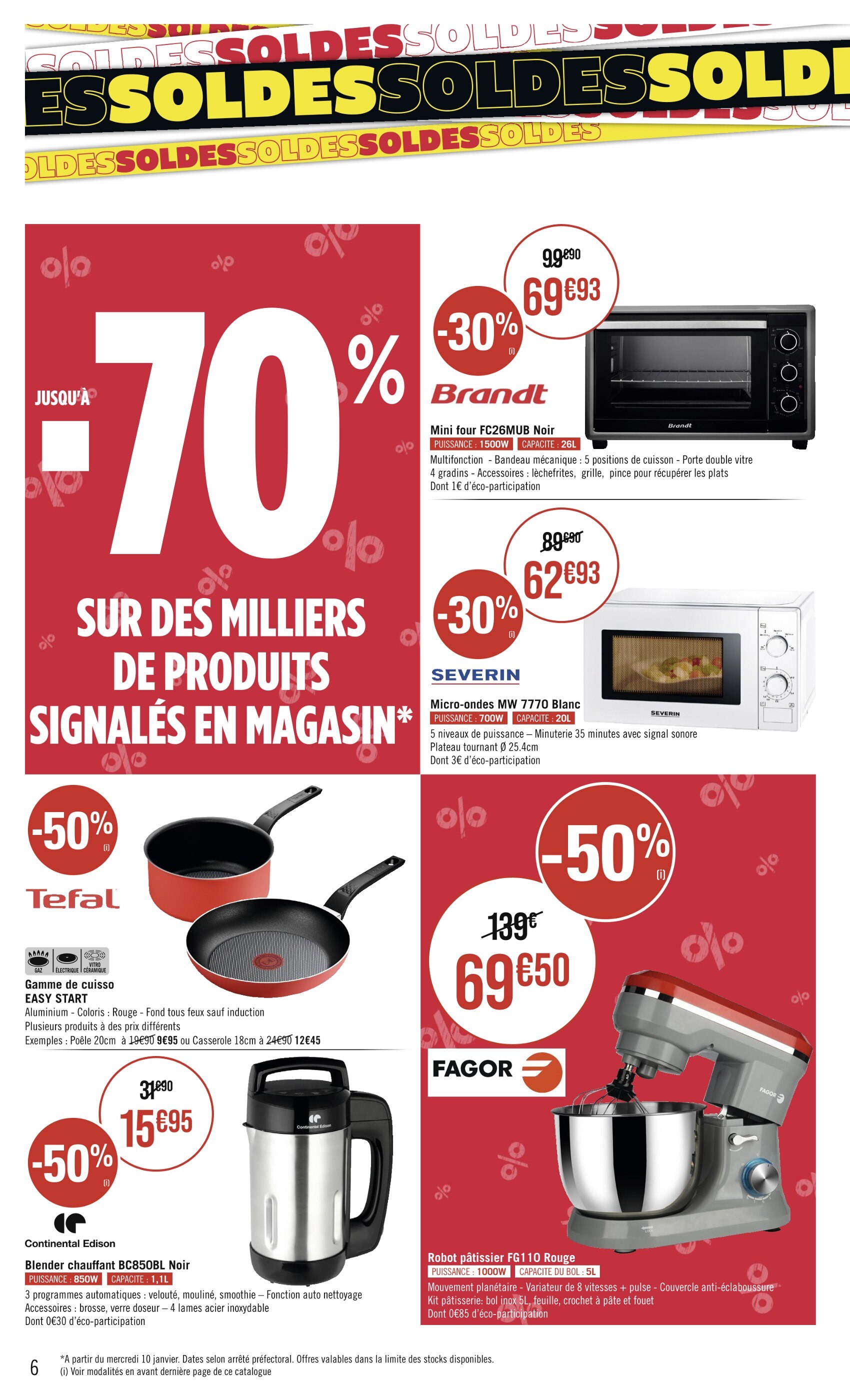 Carrefour : micro-ondes Bluesky pas cher à 39,90 €