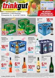 Trinkgut Prospekt Aktuelle Angebote mit 4 Seiten