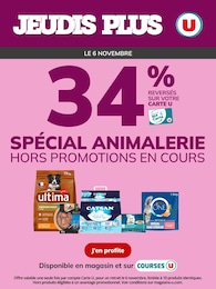 Catalogue Supermarchés de U Express à Poitiers Prospectus U Express à Poitiers, "SPÉCIAL ANIMALERIE", 1 page, 04/11/2025 - 06/11/2025