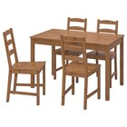 Tisch und 4 Stühle Antikbeize Angebote von JOKKMOKK bei IKEA Gummersbach für 199,00 €