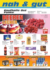 Aktueller nah und gut Prospekt mit Milka, "Wir lieben Lebensmittel!", Seite 1