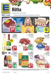 EDEKA Supermarkt Prospekt der aktuellen Woche mit 38 Seiten, gültig von 17.08.2026 bis 22.08.2026, in Rötha und Umgebung Aktueller EDEKA Supermarkt Prospekt in Rötha und Umgebung, "Wir lieben Lebensmittel!" mit 38 Seiten, 17.08.2026 - 22.08.2026