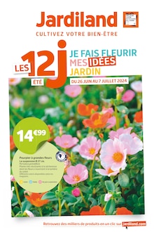 Promo Fleurs d'extérieur dans le catalogue Jardiland du moment à la page 1