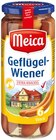 Geflügel-Wiener im Angebot bei REWE in Mühlhausen Geflügel-Wiener Angebote von Meica bei REWE Mühlhausen für 3,49 €