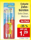 Zahnbürsten Extra Clean, Medium im Angebot bei Zimmermann in Bremerhaven Zahnbürsten Extra Clean, Medium Angebote von Colgate bei Zimmermann Bremerhaven für 1,29 €