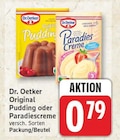 Original Pudding von Dr. Oetker für 0,79 € bei EDEKA im Angebot Original Pudding von Dr. Oetker im aktuellen EDEKA Prospekt