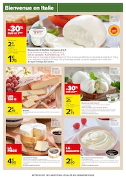 Offre Mozzarella dans le catalogue Carrefour du moment à la page 9