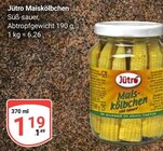 Maiskölbchen im Angebot bei GLOBUS in Ludwigshafen Maiskölbchen Angebote von Jütro bei GLOBUS Ludwigshafen für 1,19 €