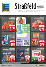 EDEKA Supermarkt Prospekt der aktuellen Woche mit 24 Seiten, gültig von 23.06.2025 bis 28.06.2025, in Bergheim und Umgebung Aktueller EDEKA Supermarkt Prospekt in Bergheim und Umgebung, "Aktuelle Angebote" mit 24 Seiten, 23.06.2025 - 28.06.2025