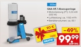 Aktuelles GAA 65.1 Absauganlage Angebot bei Netto Marken-Discount in Herne ab 99,99 €