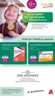 Aktueller mea - meine apotheke Prospekt "Unsere Dezember-Angebote" Seite 1 von 4 Seiten