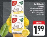 EDEKA Fürth - Zitronen Angebot im Prospekt Zitronen bei EDEKA im Fürth Prospekt für 1,99 €