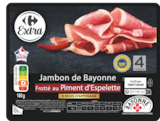 Jambon de Bayonne I.G.P. Piment d’Espelette à Carrefour dans Franconville