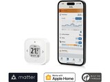 10ECK9951 Eve Thermo Control (MATTER) Temperatursensor, Weiß von EVE im aktuellen MediaMarkt Saturn Prospekt für 62,99 €