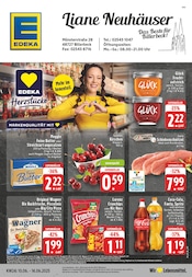 EDEKA Supermarkt Prospekt der aktuellen Woche mit 24 Seiten, gültig von 10.06.2025 bis 14.06.2025, in Coesfeld und Umgebung Aktueller EDEKA Supermarkt Prospekt in Coesfeld und Umgebung, "Aktuelle Angebote" mit 24 Seiten, 10.06.2025 - 14.06.2025