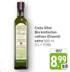 Bio kretisches natives Olivenöl extra Angebote von Creta Vital bei E center Stuttgart für 8,99 €