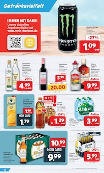 Volvic im aktuellen Markant Nordwest Prospekt (Löhne) Volvic im Markant Nordwest Prospekt "DER MARKT FÜR GUTES ESSEN UND TRINKEN" mit 16 Seiten (Löhne)