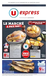 Catalogue Supermarchés U Express en cours à Saint-Même-les-Carrières et alentours, "LE MARCHÉ À PRIX BAS !", 6 pages, 14/01/2025 - 19/01/2025