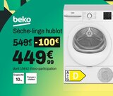 Sèche-linge hublot - BEKO - But à Châtillon Sèche-linge hublot - BEKO en promo chez But Châtillon à 449,99 €