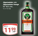 Jägermeister Angebote von Jägermeister bei GLOBUS Gera für 11,99 €