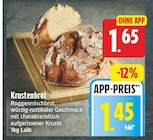 Krustenbrot für 1,45 € bei EDEKA im Angebot Krustenbrot im aktuellen EDEKA Prospekt