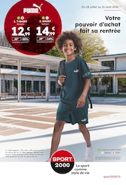 Prospectus Sport 2000 à Capdenac-Gare, "Votre pouvoir d’achat fait sa rentrée", 5 pages, 28/07/2025 - 31/08/2025