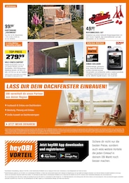 Gartenbank Angebot im aktuellen OBI Prospekt auf Seite 20