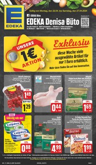 Aktueller EDEKA Prospekt "Wir lieben Lebensmittel!" Seite 1 von 26 Seiten für Bad Liebenstein