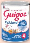 -60% de remise immédiate sur le 2ème produit identique sur la gamme guigoz 3 & 4 - GUIGOZ 3 & 4 en promo chez U Express Avignon