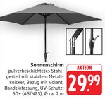Sonnenschirm im Angebot bei E center in Schwäbisch Gmünd Sonnenschirm Angebote bei E center Schwäbisch Gmünd für 29,99 €