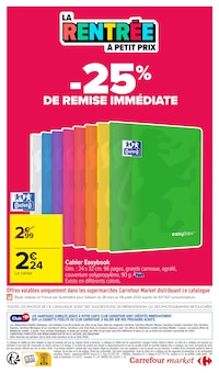Promo Vêtement Bébé dans le catalogue Carrefour Market du moment à la page 16