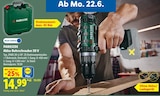 Bohrmaschine im Lidl Prospekt Akku-Bohrschrauber 20 V von PARKSIDE im aktuellen Lidl Prospekt für 14,99 €