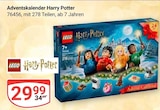 Adventskalender Harry Potter Angebote von LEGO bei GLOBUS Nettetal für 29,99 €