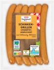 Rostbratwurst oder Schinkengriller im Angebot bei REWE in Kiel Rostbratwurst oder Schinkengriller Angebote von REWE Regional bei REWE Kiel für 4,99 €