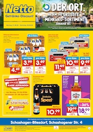 Netto Marken-Discount Prospekt für Lensahn: "DER ORT, AN DEM DU IMMER AUSGEZEICHNETE PREISE FINDEST.", 6 Seiten, 01.06.2026 - 06.06.2026