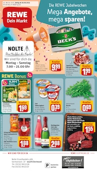 Aktueller REWE Prospekt "Dein Markt" Seite 1 von 36 Seiten für Dortmund