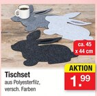 Tischset im aktuellen Zimmermann Prospekt