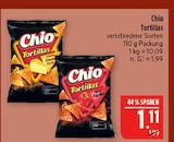 Tortillas Nacho Cheese Angebote von Chio bei Marktkauf Coburg für 1,11 €