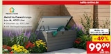 Metall Aufbewahrungsbox M, 400 Liter im Angebot bei Netto Marken-Discount in Mönchengladbach Metall Aufbewahrungsbox M, 400 Liter Angebote von Prestige Home bei Netto Marken-Discount Mönchengladbach für 99,99 €
