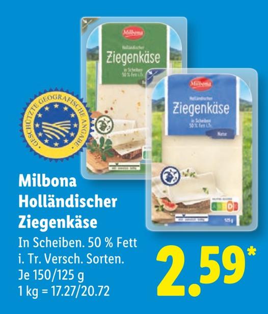 Holländischer Ziegenkäse