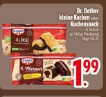 kleine Kuchen im EDEKA Prospekt kleine Kuchen von Dr. Oetker im aktuellen EDEKA Prospekt für 1,99 €