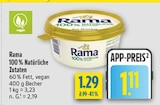 100% Natürliche Zutaten im Angebot bei diska in Amberg 100% Natürliche Zutaten Angebote von Rama bei diska Amberg für 1,11 €