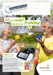 Aktueller Sanitätshaus Herbert Westerfeld GmbH & Co. KG Rahden Prospekt "Fit und mobil durch den Frühling" mit 6 Seiten