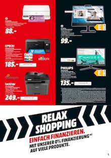 Drucker im MediaMarkt Saturn Prospekt "RELAX SHOPPING" mit 16 Seiten (Neuss)