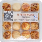 16 petits fours traiteur en promo chez Carrefour Cachan à 9,50 €