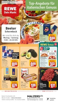 Aktueller REWE Prospekt "Dein Markt" Seite 1 von 31 Seiten für Schermbeck