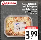 Frische Tortellini mit Bolognese oder Sahnesauce bei EDEKA im Castrop-Rauxel Prospekt für 3,99 €