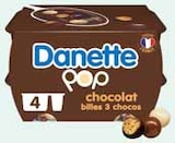 Crème au chocolat avec billes 3 chocos - DANETTE dans le catalogue Intermarché